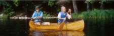 Huron Canoe Skip & Jack Paddle Hidden Lake