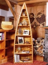 Canoe Bookcase - 7 ft 8' Eddie Bauer Style